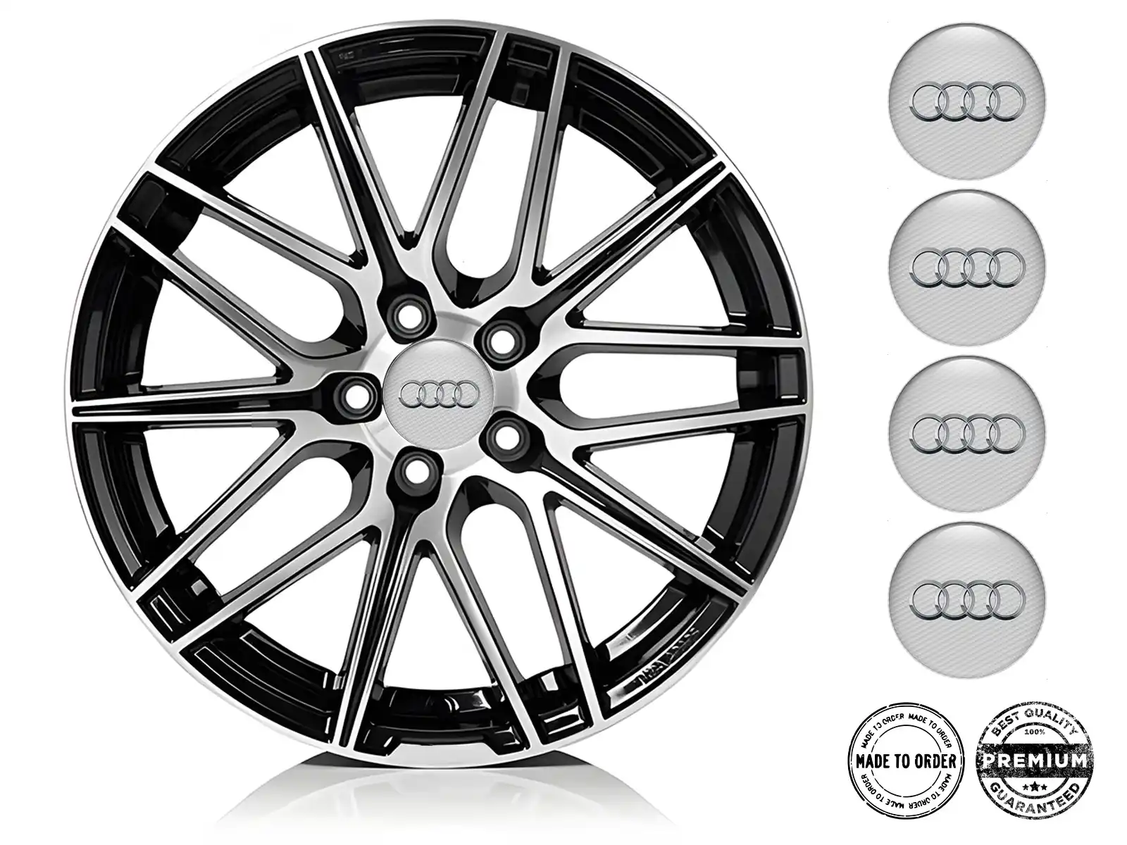Audi Calcomanías de Rueda Limitadas Espectro Deriva Cósmica